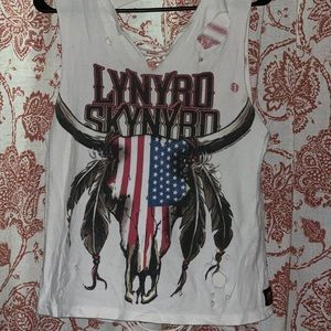 Distressed Lynyrd Skynyrd Tank